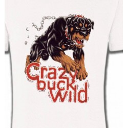 T-Shirts Races de chiens Rottweiler sauvage (K)
