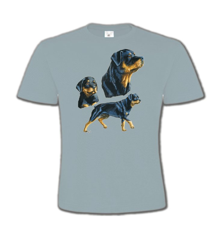 T-Shirts Col Rond Enfants Rottweiler Rottweiler (D)