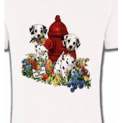T-Shirts Races de chiens Dalmatiens chiots (A)