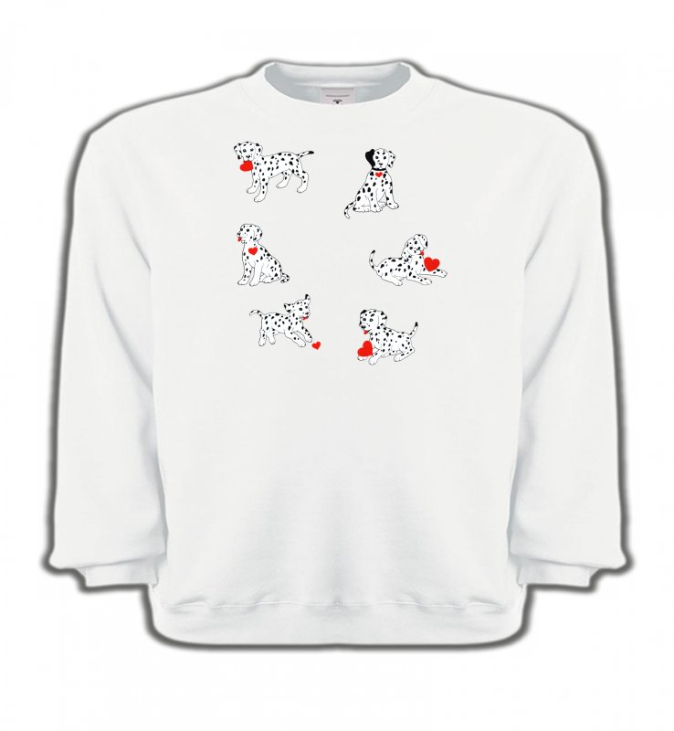 Sweatshirts Enfants Dalmatiens Dalmatien (K)