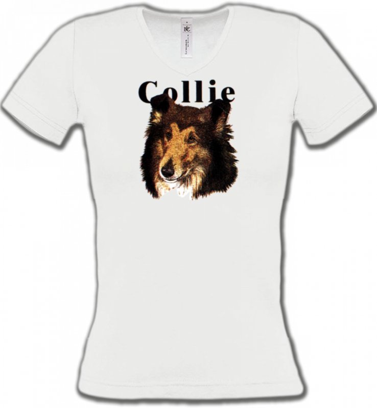 T-Shirts Col V Femmes Colley Colley (I)