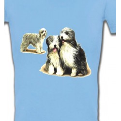 T-Shirts Races de chiens Colley Barbu (K)