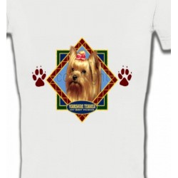 T-Shirts Races de chiens Yorkshire (C)