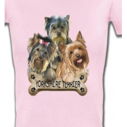 T-Shirts Races de chiens Bébés Yorkshires (G)