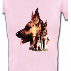 T-Shirts Races de chiens Berger Allemand (F)