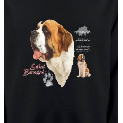Sweatshirts Races de chiens Saint Bernard (A)