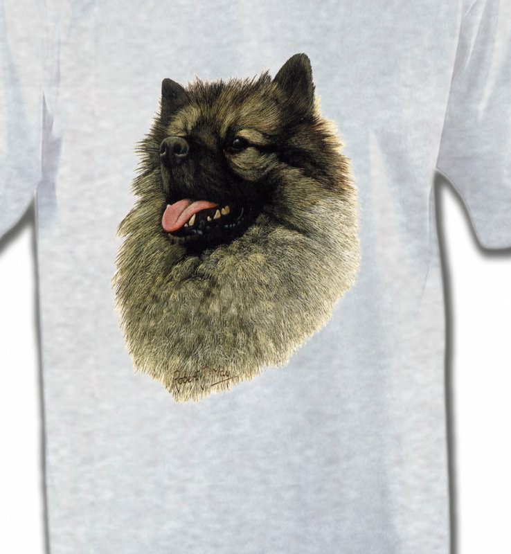 Tête de Keeshond (W)