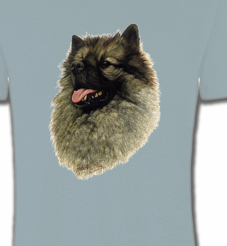 Tête de Keeshond (W)