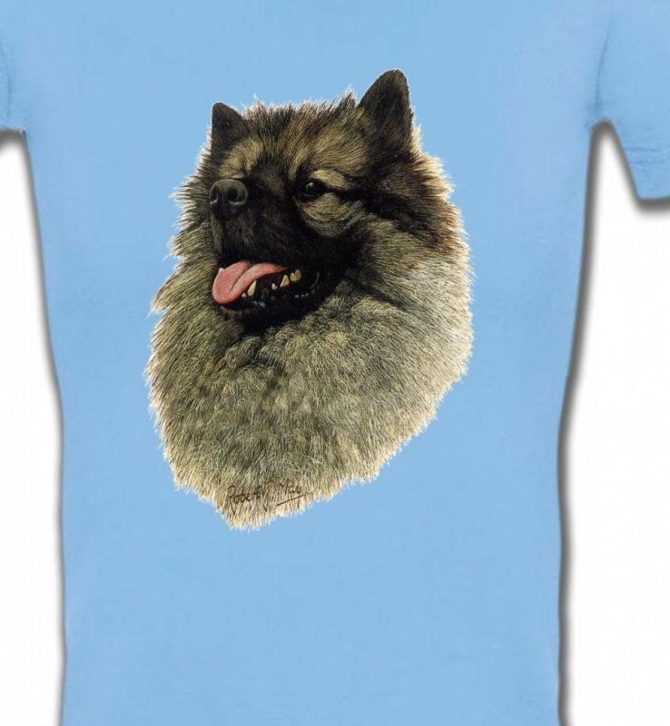 Tête de Keeshond (W)