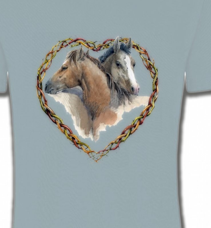 Coeur têtes de chevaux (I)