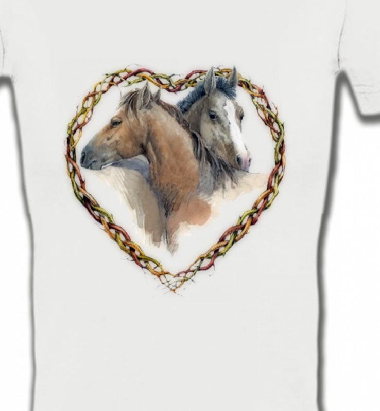 Coeur têtes de chevaux (I)