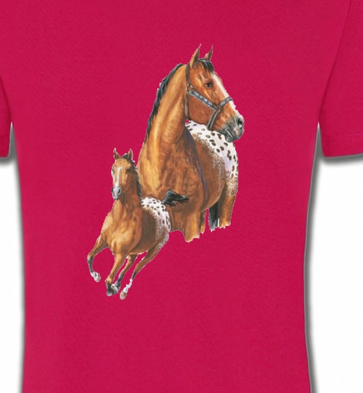 T-shirt cheval Appaloosa (G)