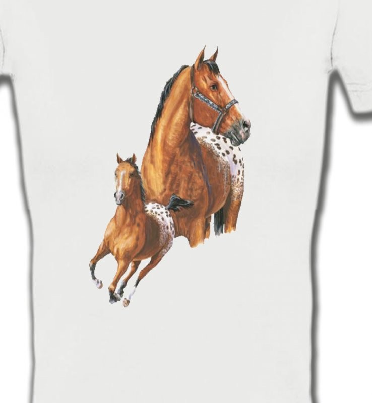 T-shirt cheval Appaloosa (G)