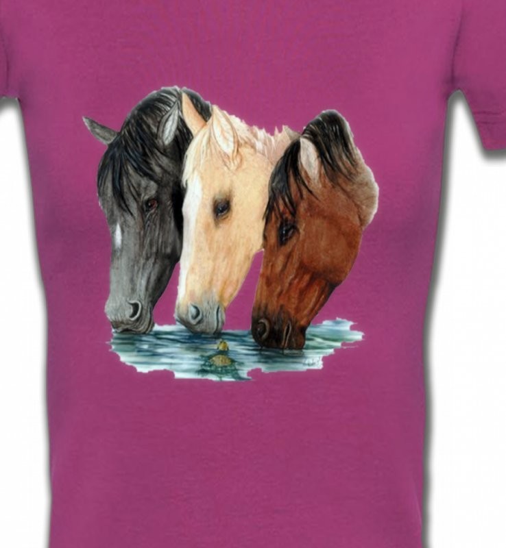 Chevaux qui boivent (M)