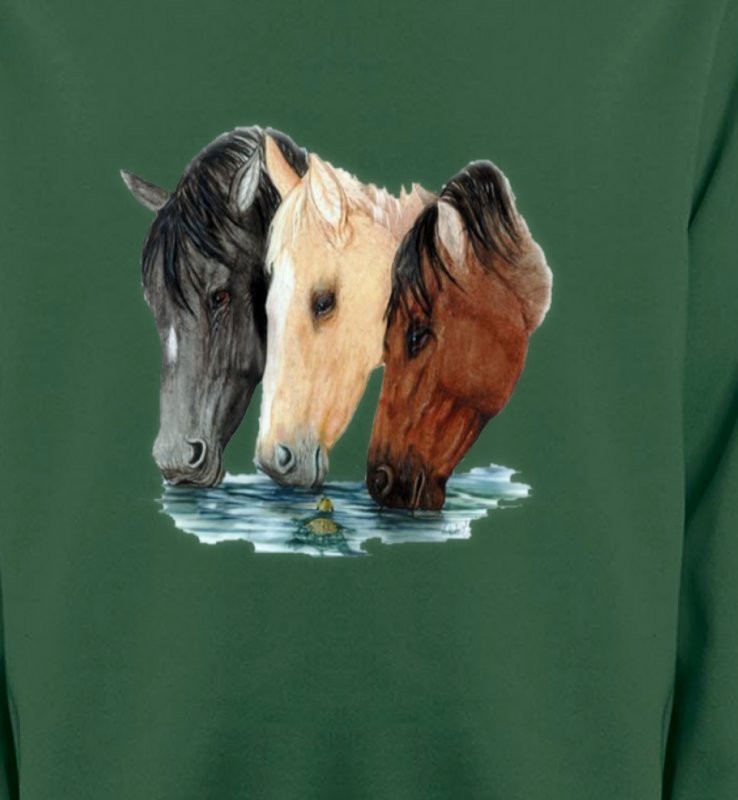 Chevaux qui boivent (M)
