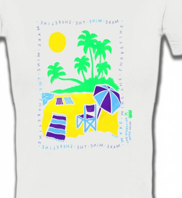 Plage dessin