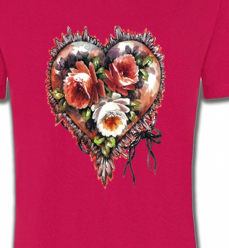 Coeur fleuri