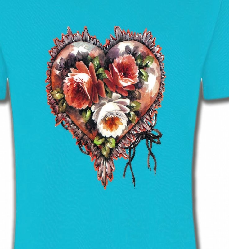 Coeur fleuri