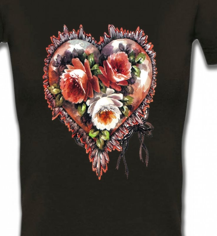 Coeur fleuri