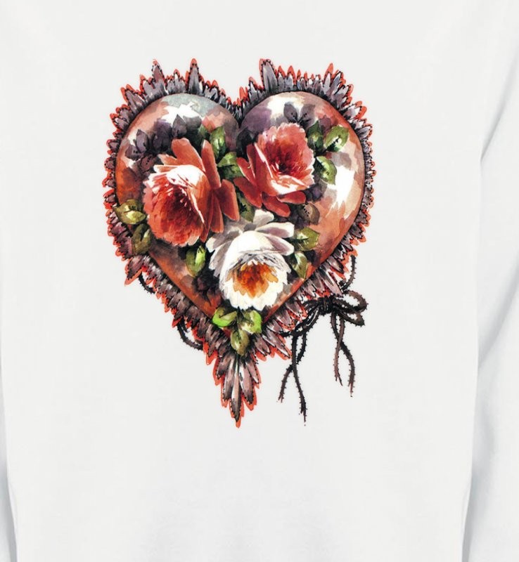 Coeur fleuri