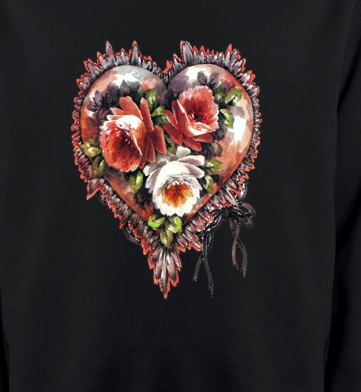 Coeur fleuri