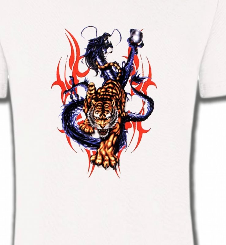 Dragon bleu et Tigre (E4)