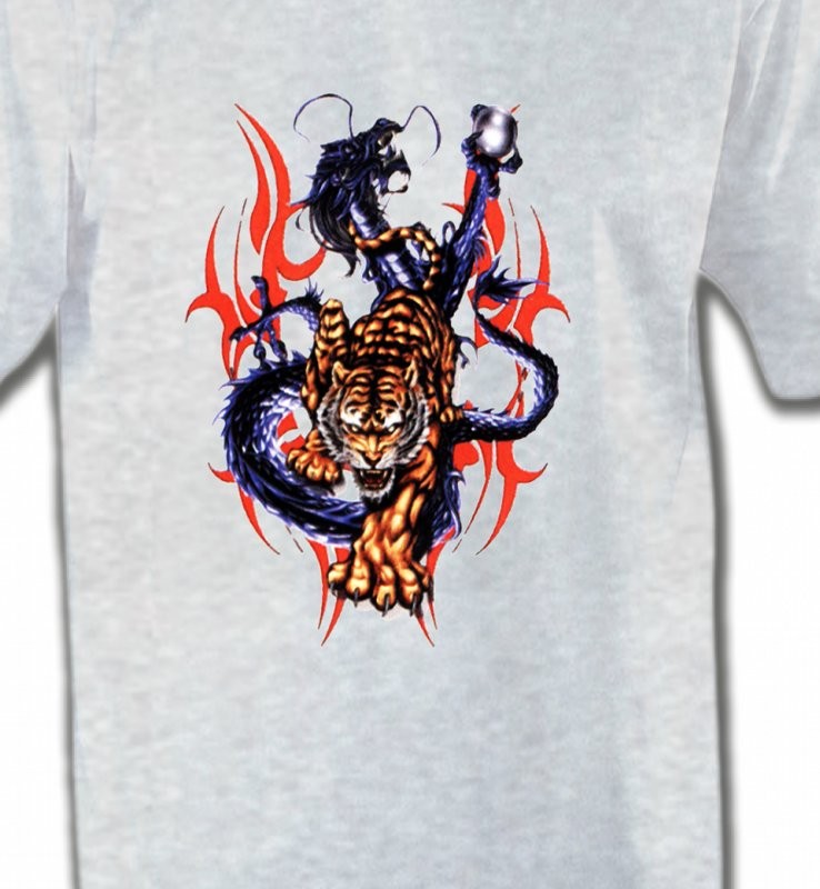 Dragon bleu et Tigre (E4)