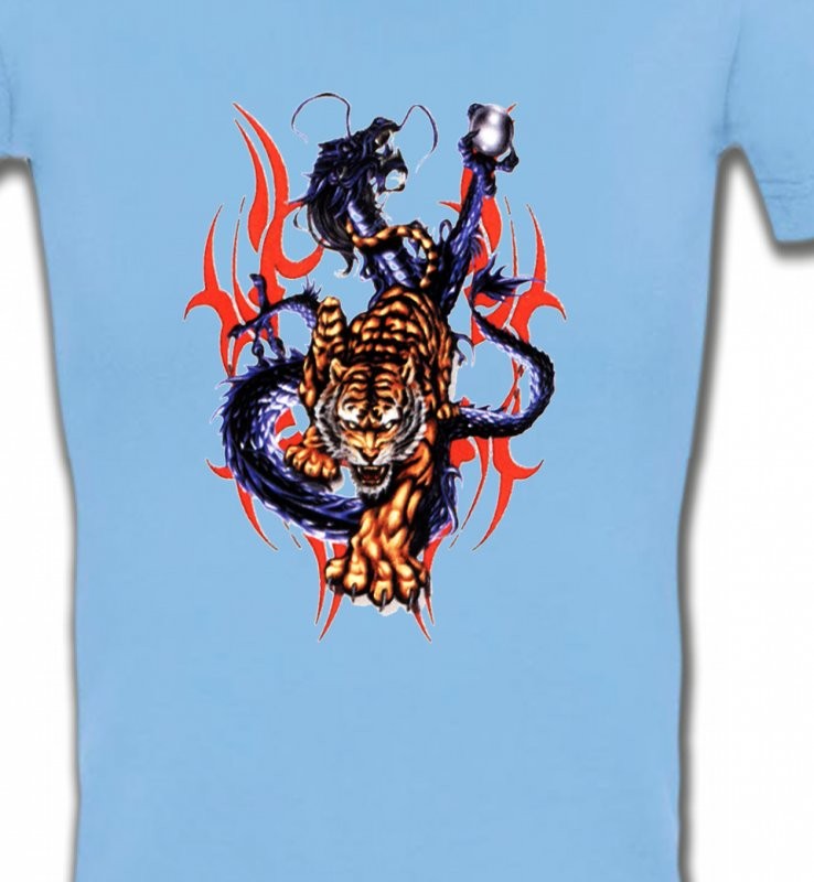 Dragon bleu et Tigre (E4)