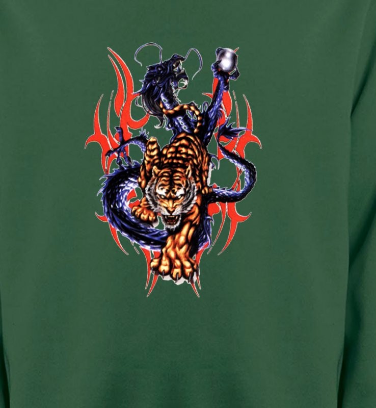 Dragon bleu et Tigre (E4)