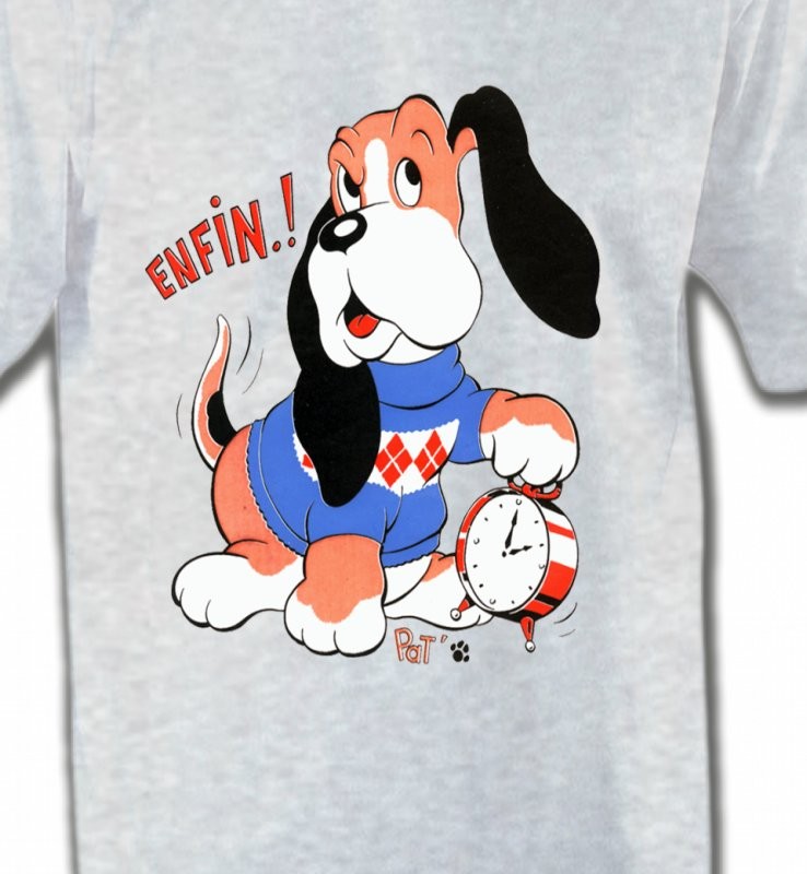 Basset bleu réveil (D)