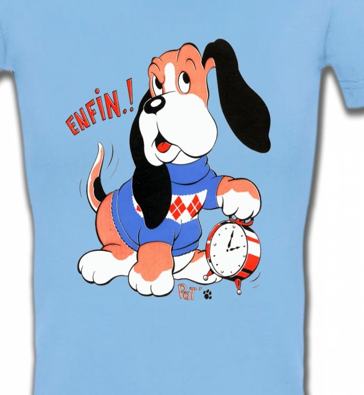 Basset bleu réveil (D)