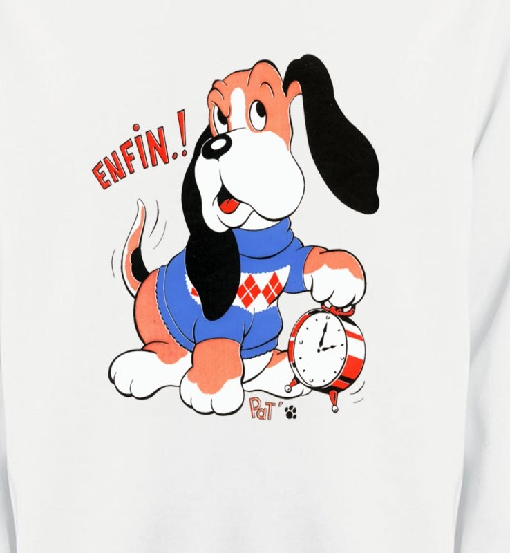 Basset bleu réveil (D)