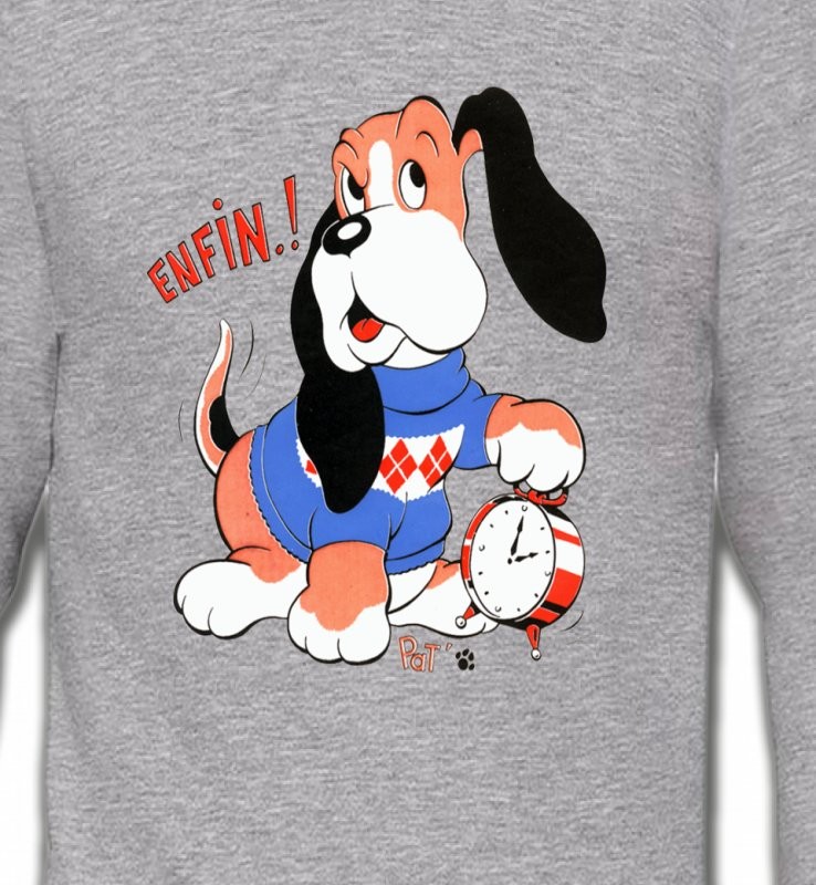 Basset bleu réveil (D)