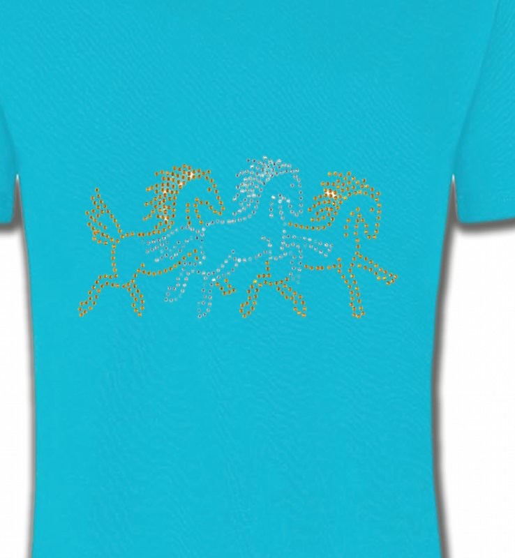Chevaux strass