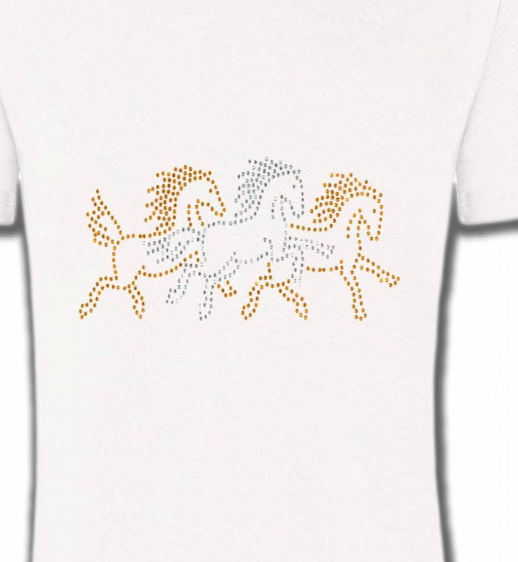 Chevaux strass