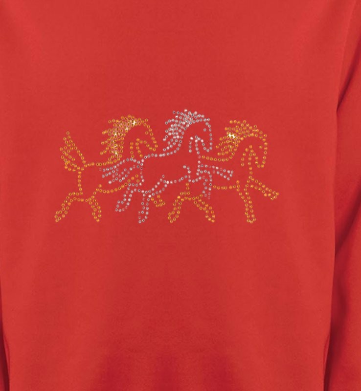 Chevaux strass
