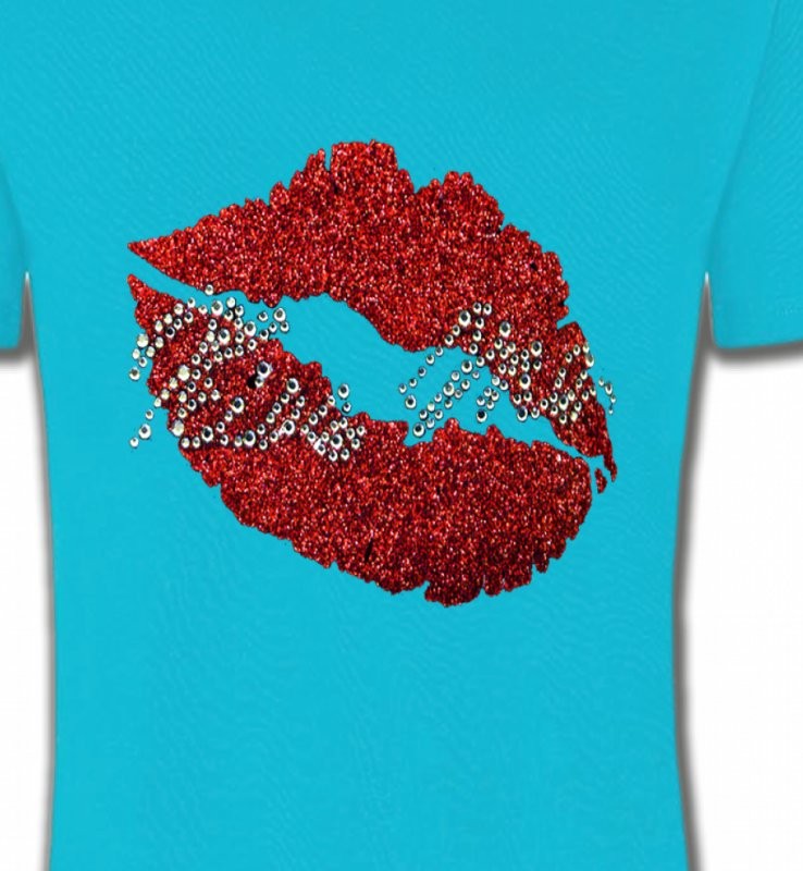 Strass Lèvres Kiss Me