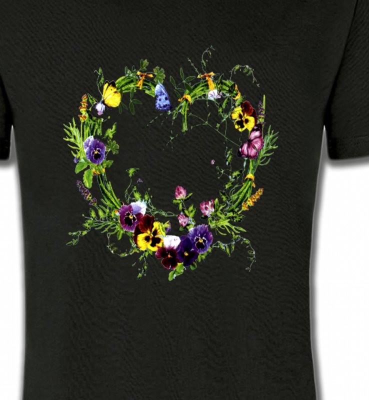 Coeur en fleur