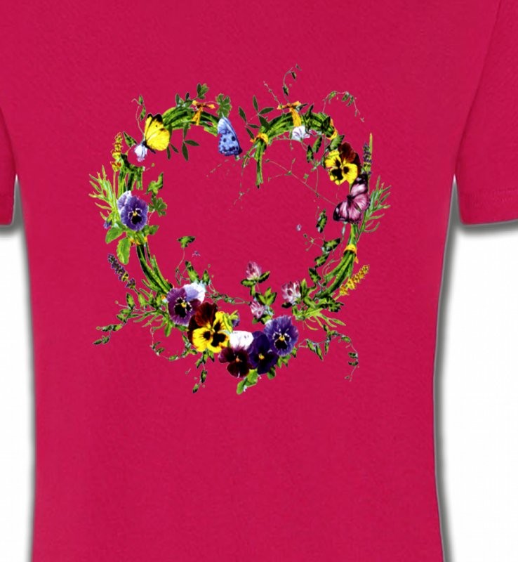 Coeur en fleur