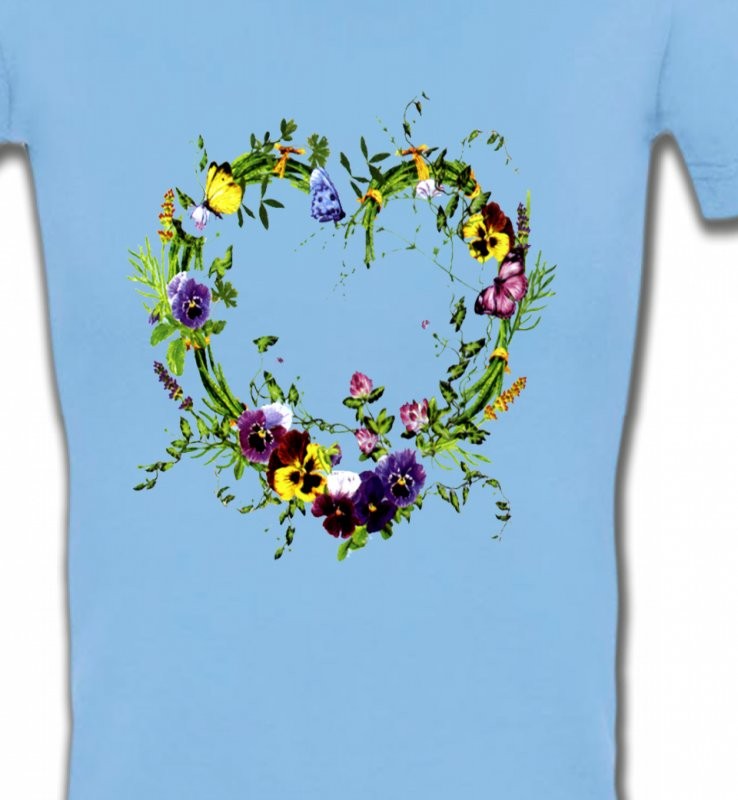 Coeur en fleur