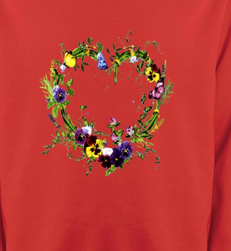 Coeur en fleur