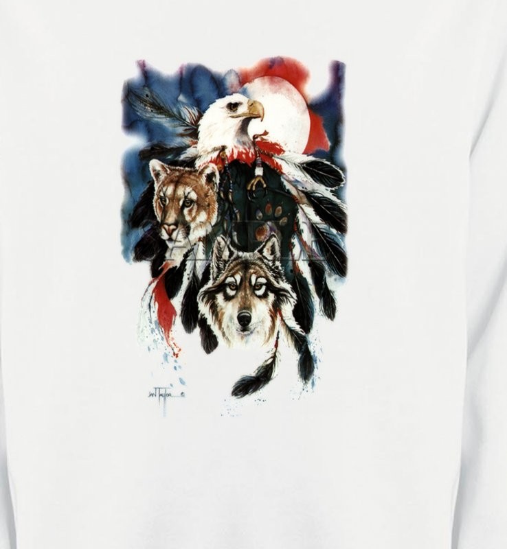 Loup Puma Aigle (R)
