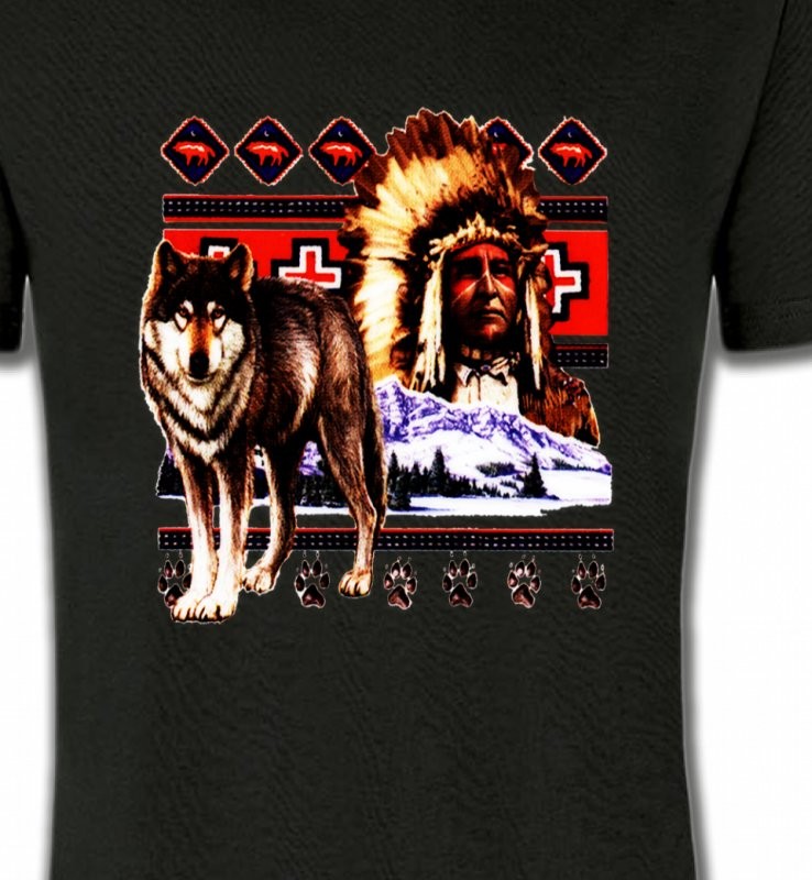 Indien et Loup (P)