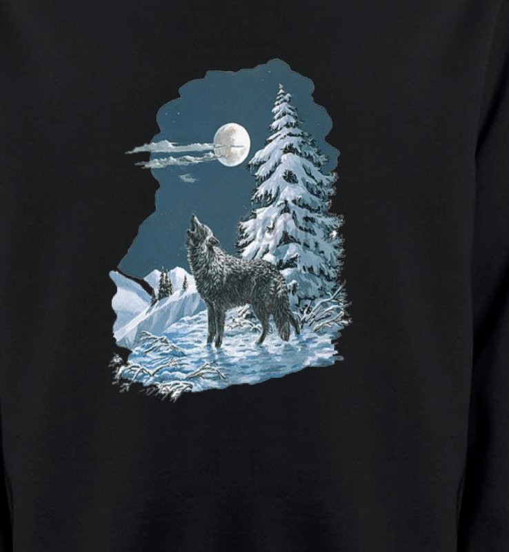 Loup dans la neige (T)