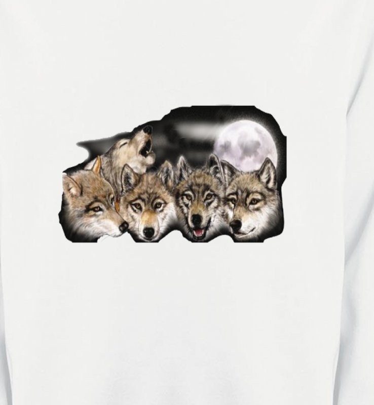 Têtes de loups en groupe (K)