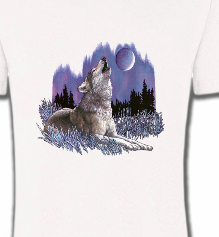 Loup sous la lune (L)