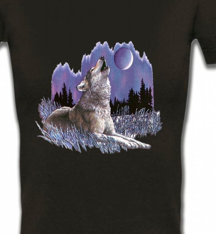Loup sous la lune (L)