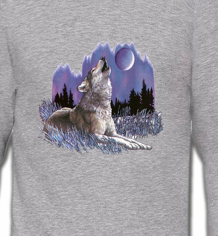 Loup sous la lune (L)