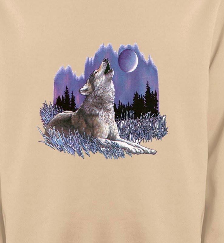 Loup sous la lune (L)
