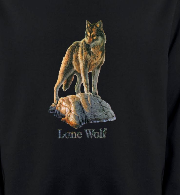 Loup aux aguets (M)